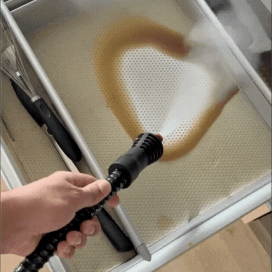 Pressurized Handheld Steam Cleaner, 13-Piece Set